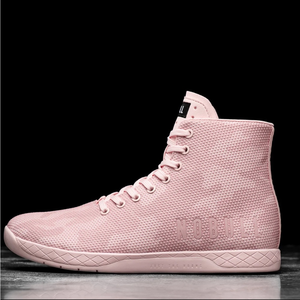 New, NoBull Superfabric Trainer Hightop Rose Pink Camo